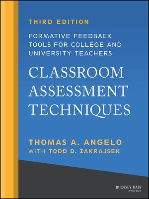 cover image of Classroom Assessment Techniques